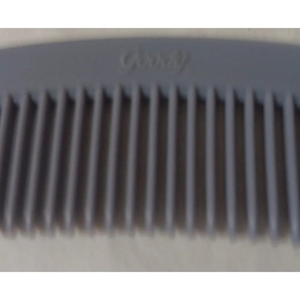 Vintage Goody Hair Combs Lot Of 6 Stylist‎ Barber USA Turquoise  Black Blue Grey